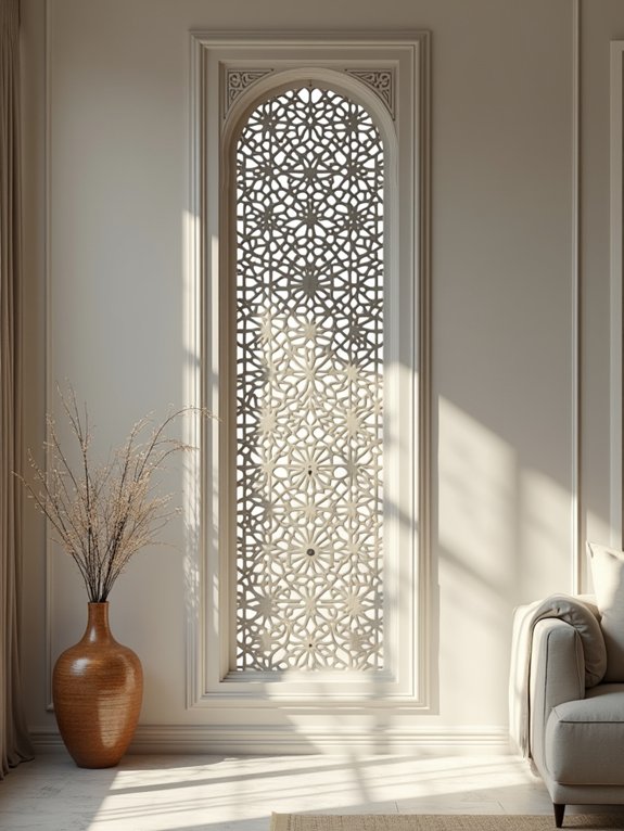 elegant traditional lattice design