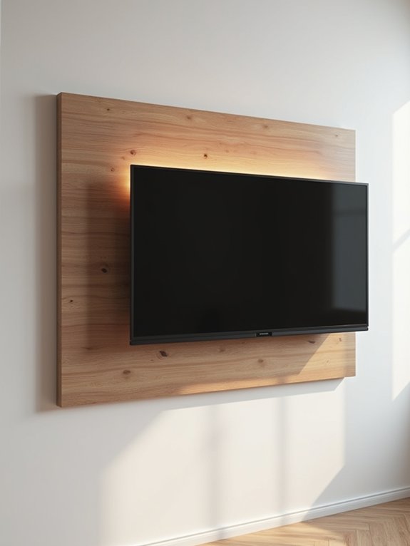 elegant tv hiding solution