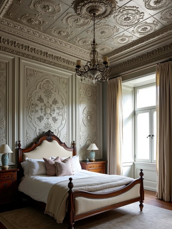 elegant victorian tin tiles