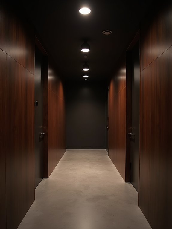 elevate hallway with pendants