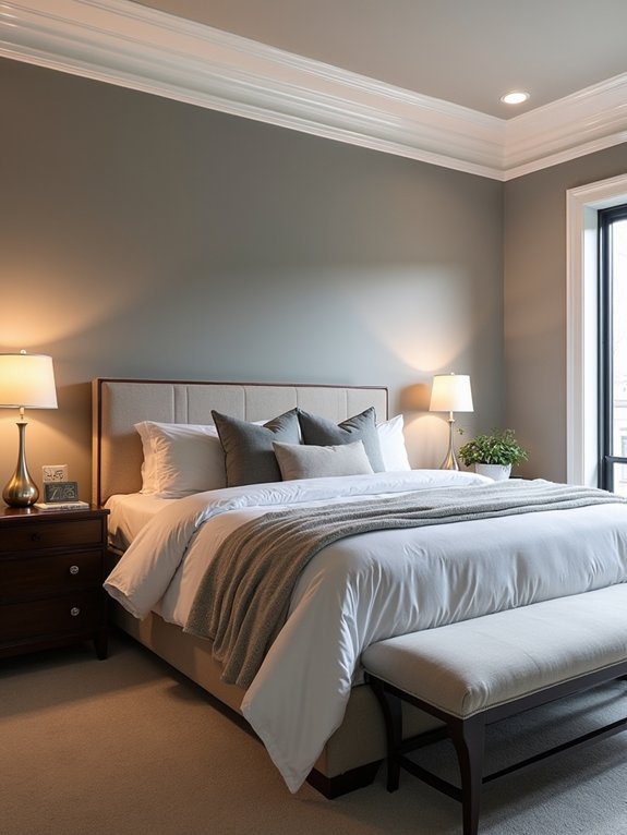 elevate room with crown molding