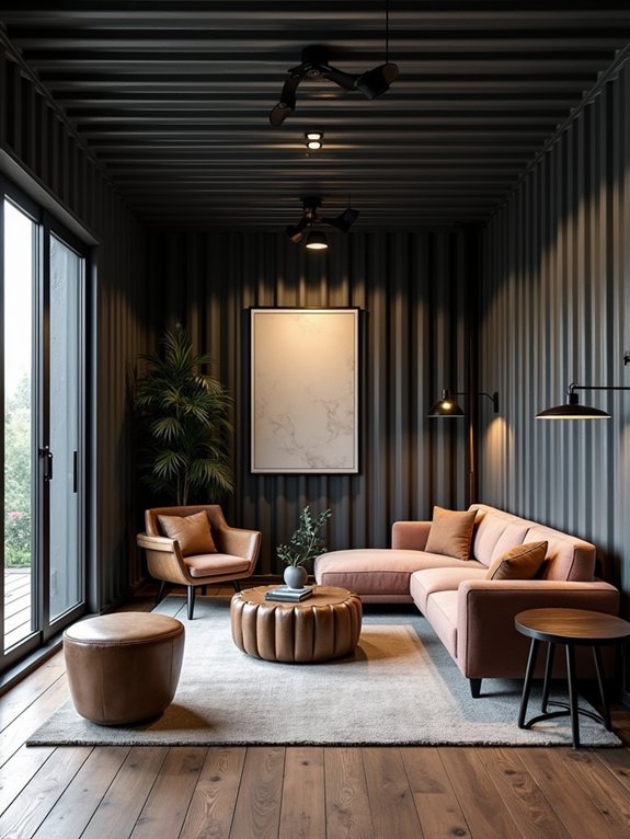 embrace industrial container aesthetics