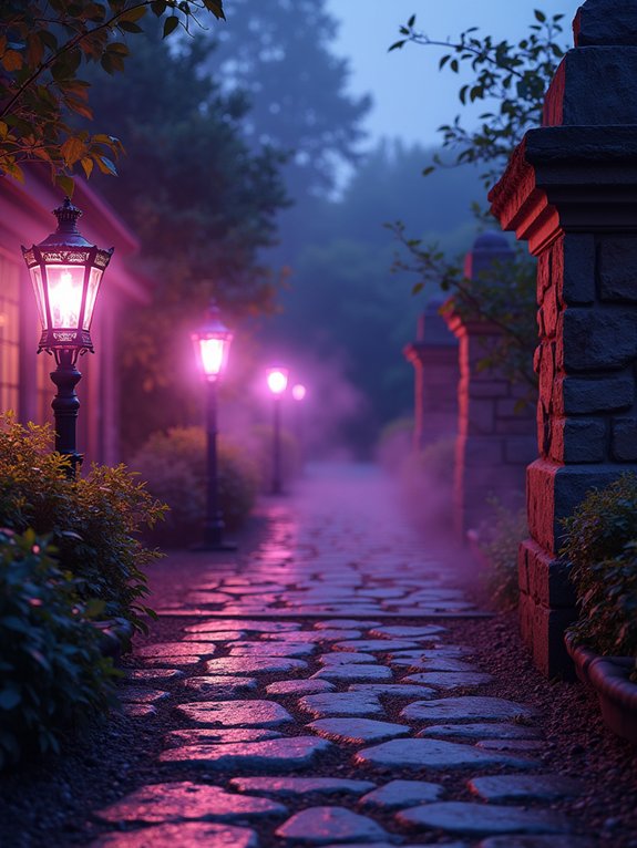 enchanted fog and lighting