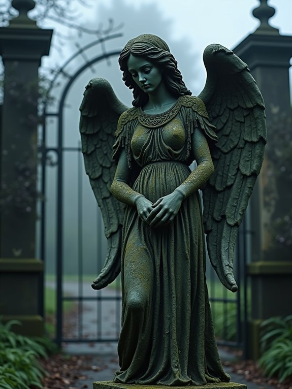 enchanted mystical garden statues