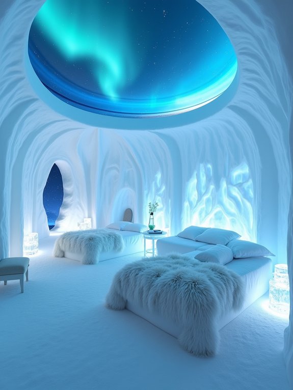 enchanting arctic ice luxury
