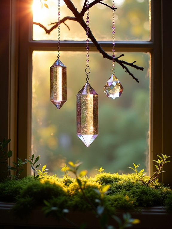 enchanting crystal suncatchers magic