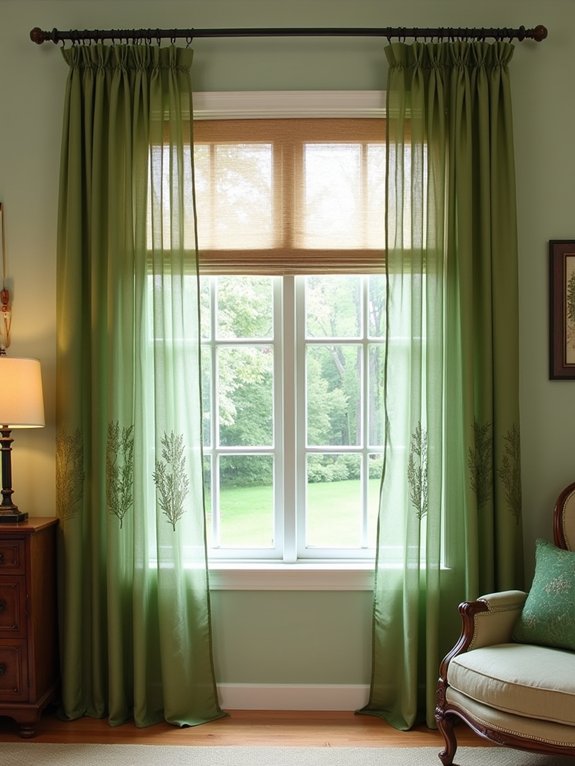 enchanting forest window treatments