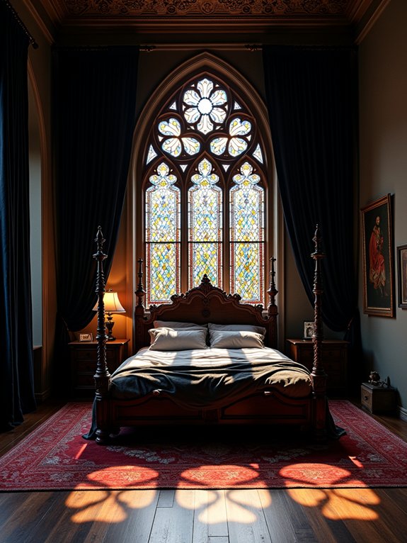 enchanting gothic stained glass
