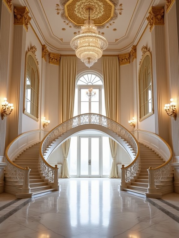 enchanting grand entrance decor