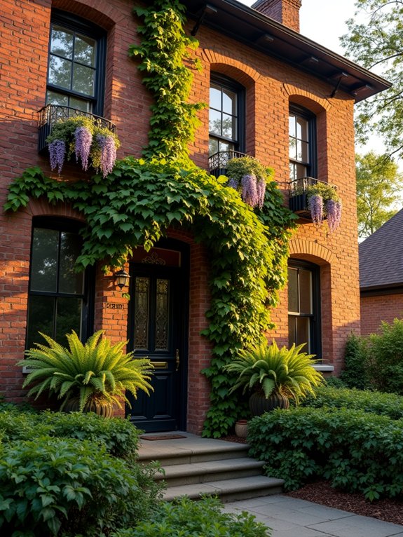 enchanting green exterior transformation