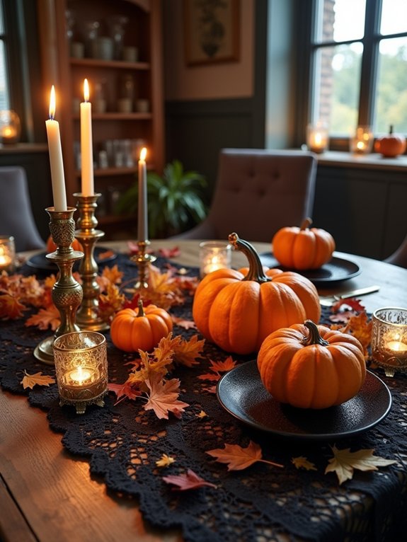 enchanting halloween coffee table