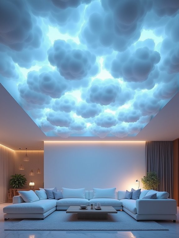 enchanting illuminated cloud ceiling