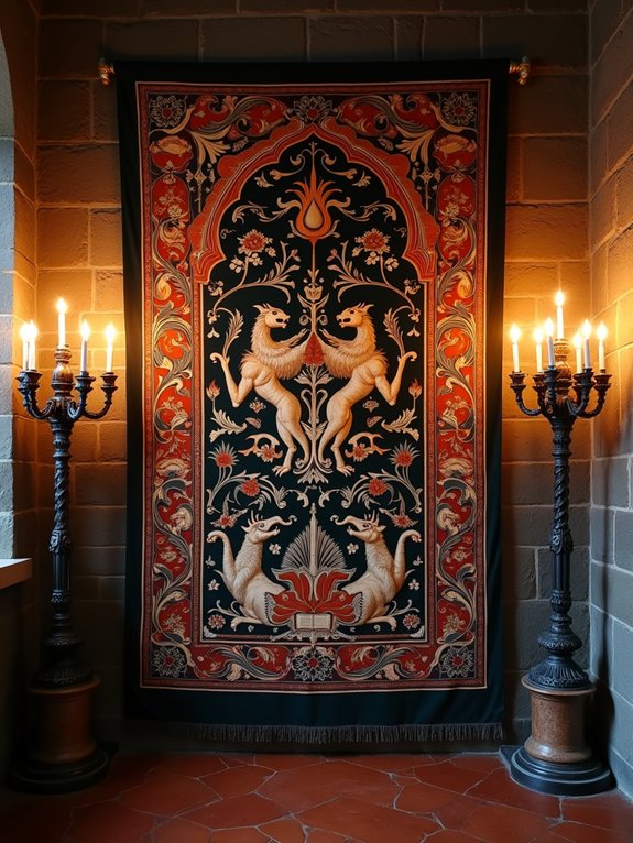 enchanting medieval tapestry decor