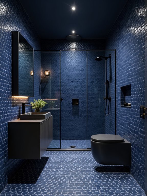 enchanting midnight blue sanctuary