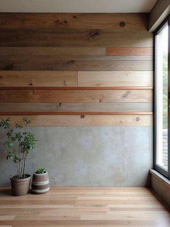enchanting mixed material displays