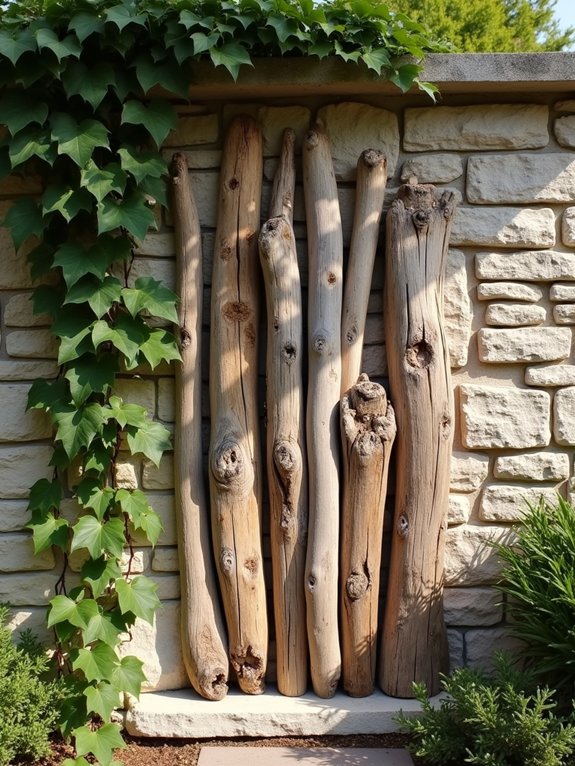 enchanting organic driftwood arrangements