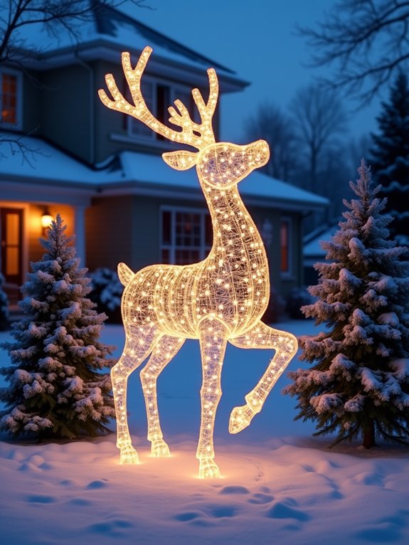 enchanting outdoor light displays