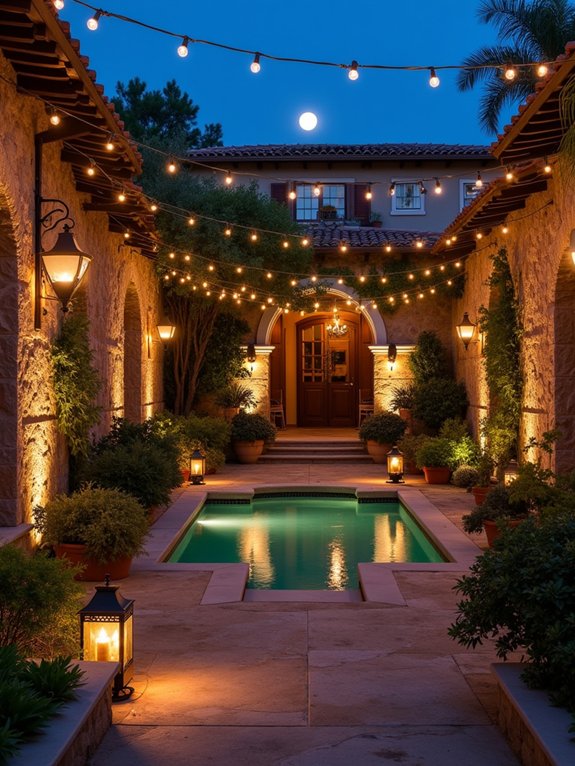 enchanting outdoor lighting techniques