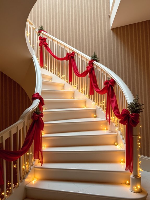 enchanting ribbon and baubles