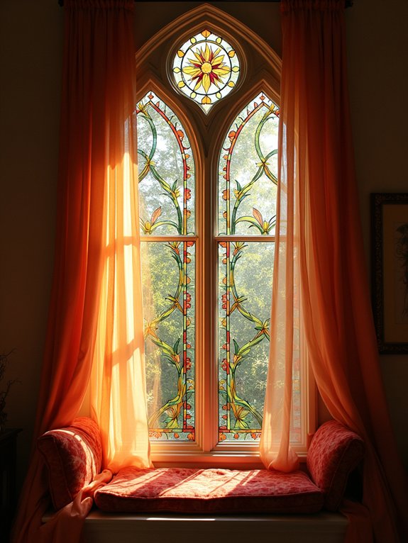 enchanting stained glass treatments