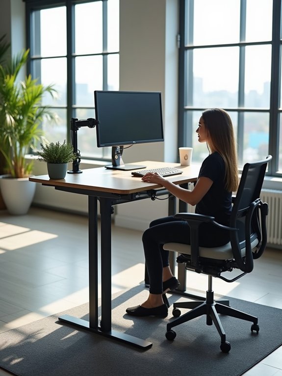ergonomic standing desk benefits
