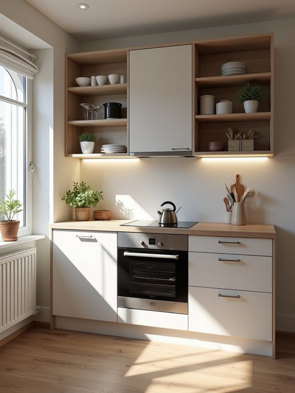essential compact kitchen amenities