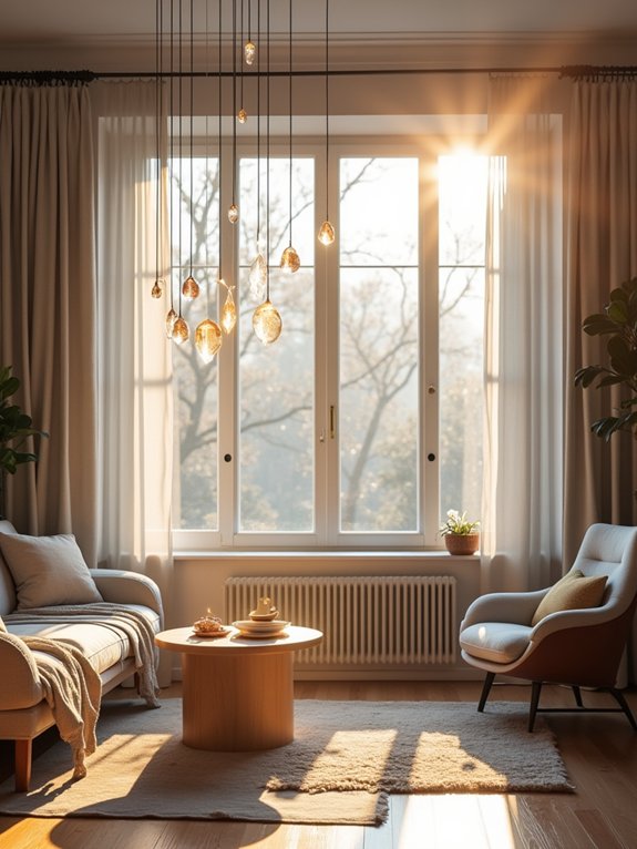 ethereal crystal light displays