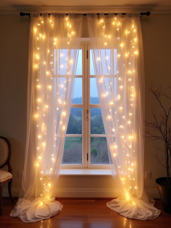 ethereal glow and warmth