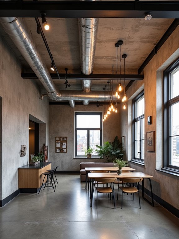 exposed ductwork urban charm