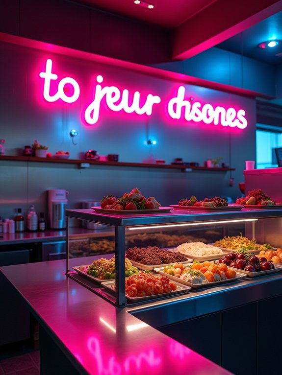 eye catching custom neon signs