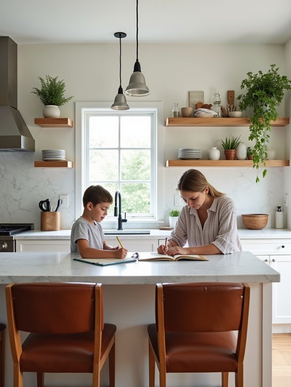 family friendly kitchen design