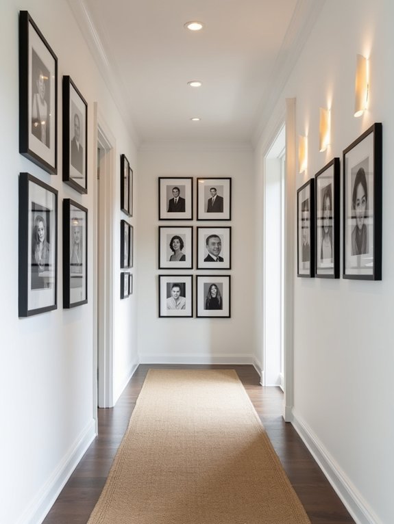 family photo gallery wall