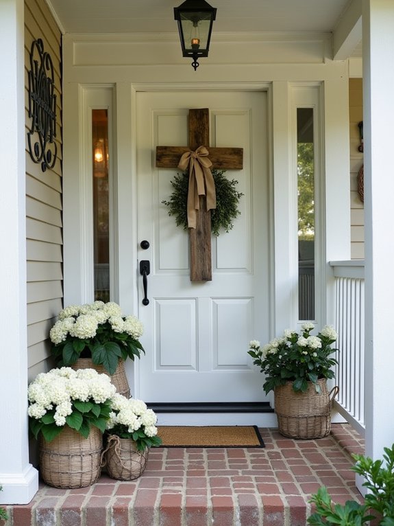 farmhouse easter porch decor