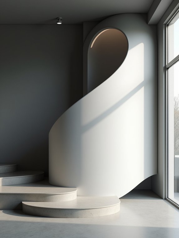 floating arch wall sculptures