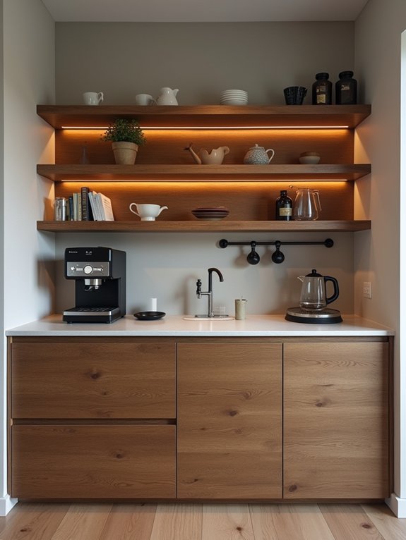 floating coffee bar solution