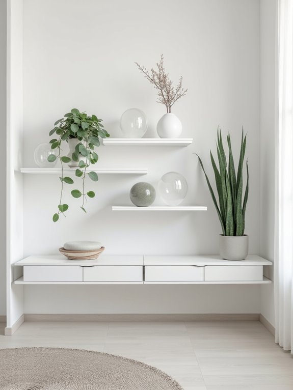 floating decor defies gravity