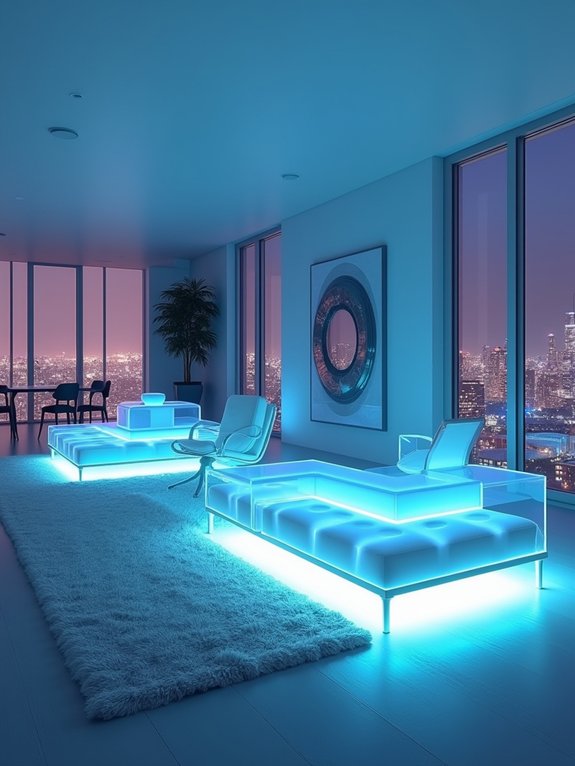 floating furniture revolutionizes spaces