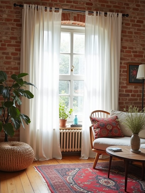floor to ceiling curtain elegance