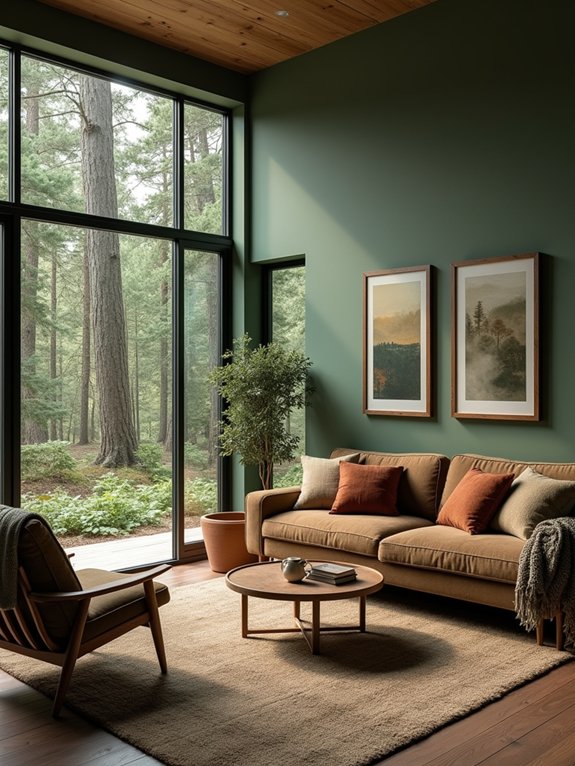 forest inspired color palette