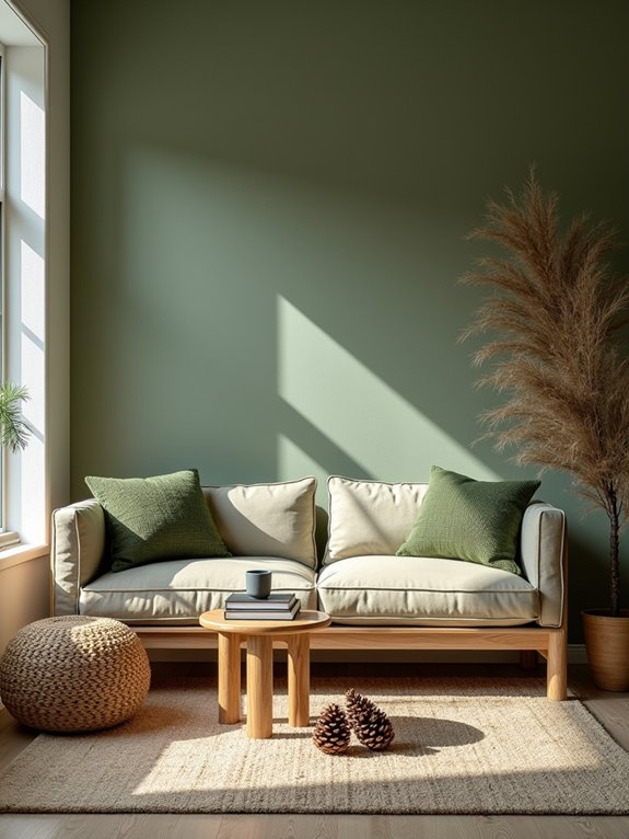 forest inspired earthy color palette