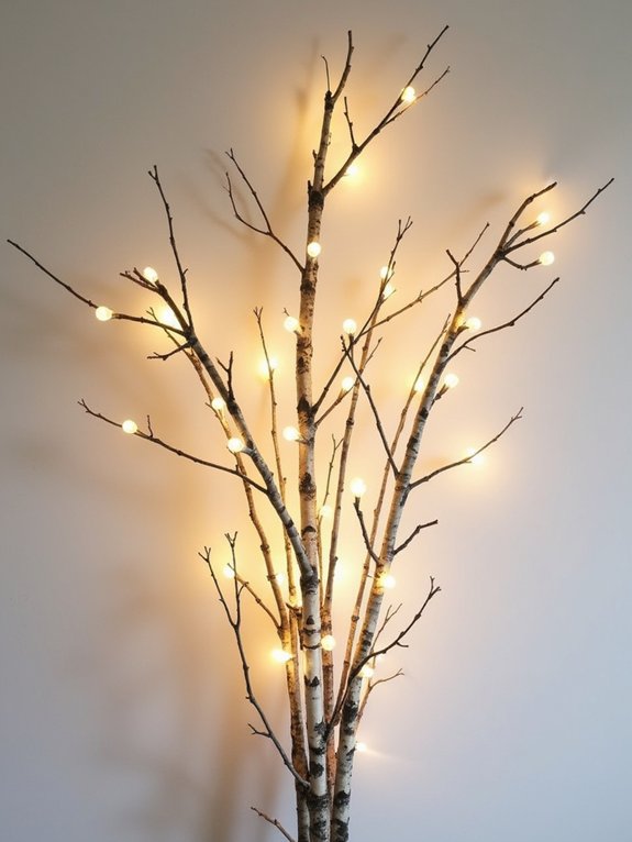 forest inspired lighting design