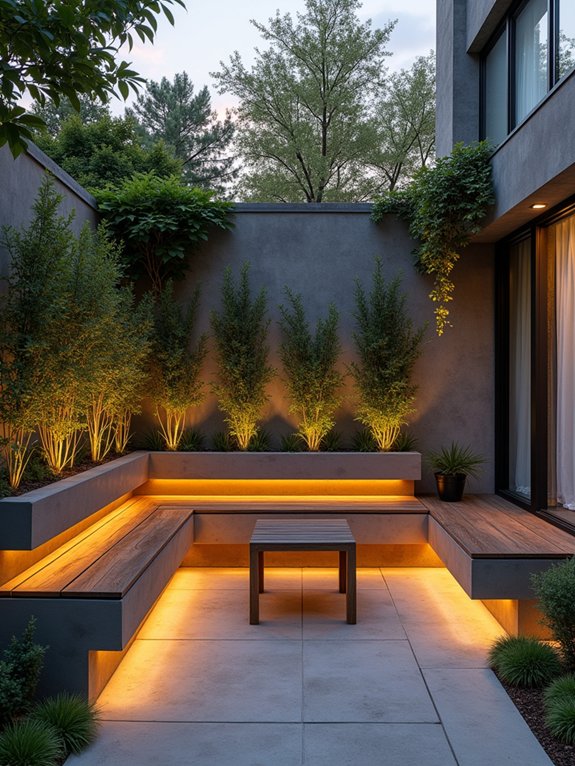 functional built in seating