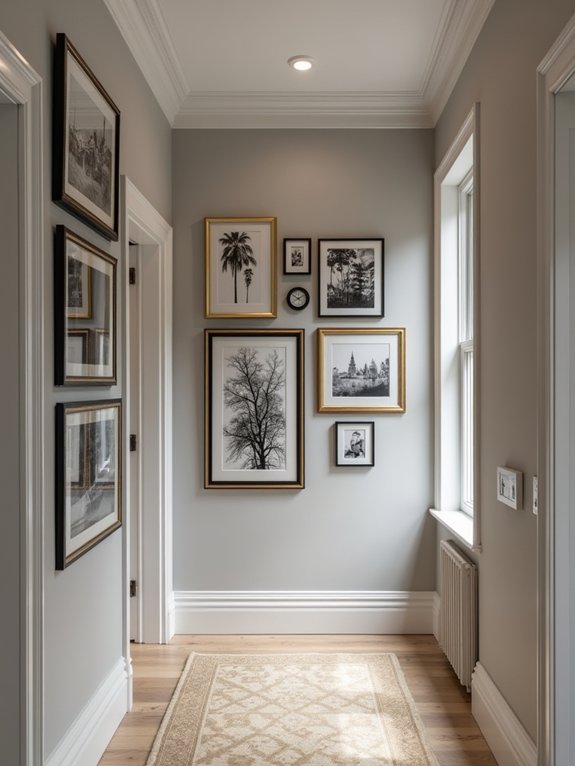 gallery wall arrangement styles