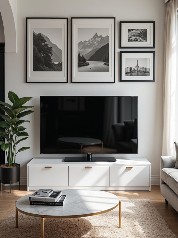 gallery wall tv disguise