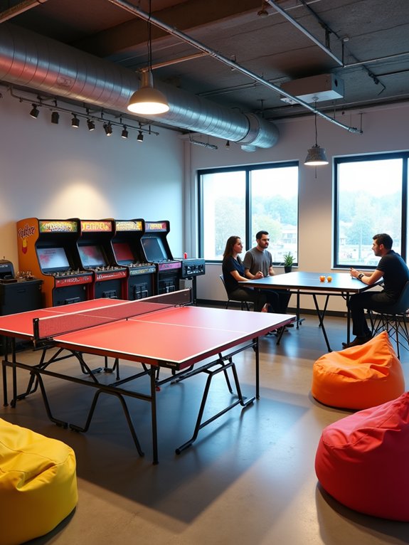game rooms enhance productivity