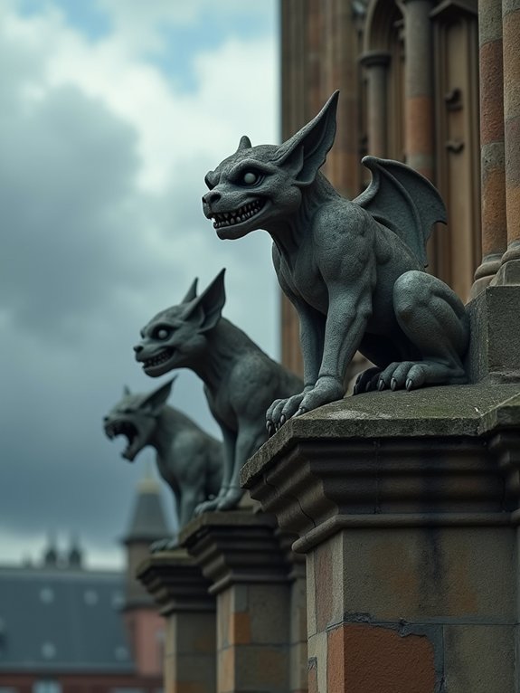 gargoyles functional and decorative