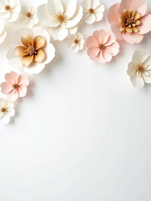geometric floral design elegance