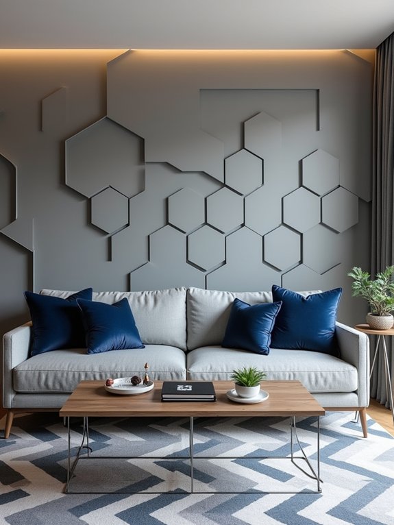 geometric patterns in decor