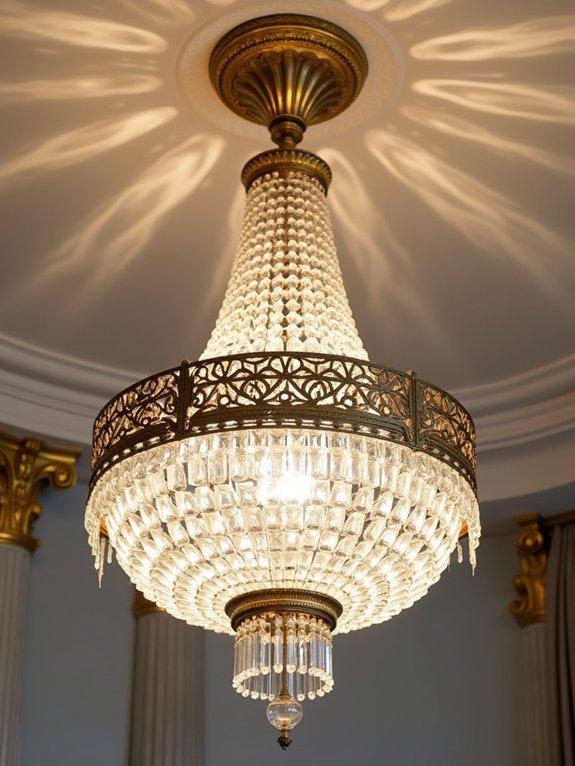glamorous art deco lighting