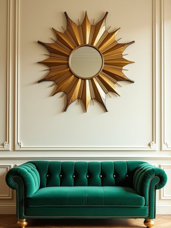 glamorous art deco mirrors